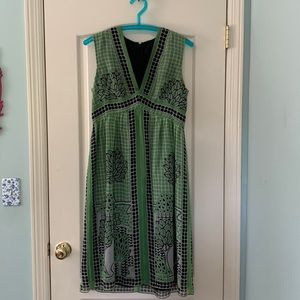 Ana Sui Green Dress